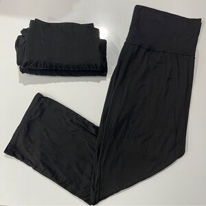 3 pairs of Black Yoga Pants